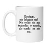 Śmieszny kubek biały 330 ml z humorystycznym napisem – śmieszny kubek do biura