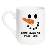 śmieszny kubek z nadrukiem rozpływam się przy tobie miłosny