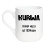 Wulgarny kubek kurwa idealny na prezent
