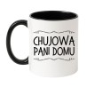 biało czarny kubek chujowa pani domu 330 ml