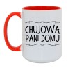 kubek z napisem chujowa pani domu hit prezentowy