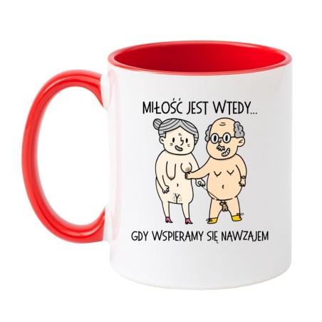 Kubek ceramiczny z napisem o miłości – must-have dla każdej pary z dystansem