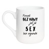 Kubek ceramiczny Poranek bez kawy – humorystyczny prezent