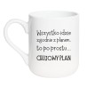 Kubek elegancki biały 330 ml z nadrukiem bez cenzury – idealny dla kawoszy