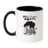 Kubek biało-czarny 330 ml z zabawną ilustracją – sprawdź bestseller