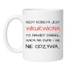 śmieszny kubek ceramiczny kiedy kobieta jest wkurwiona prezent dla koleżanki