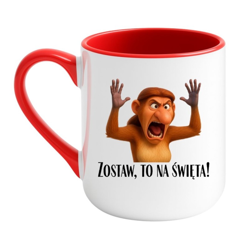 Zamów kubek Zostaw to na Święta – humorystyczny prezent świąteczny