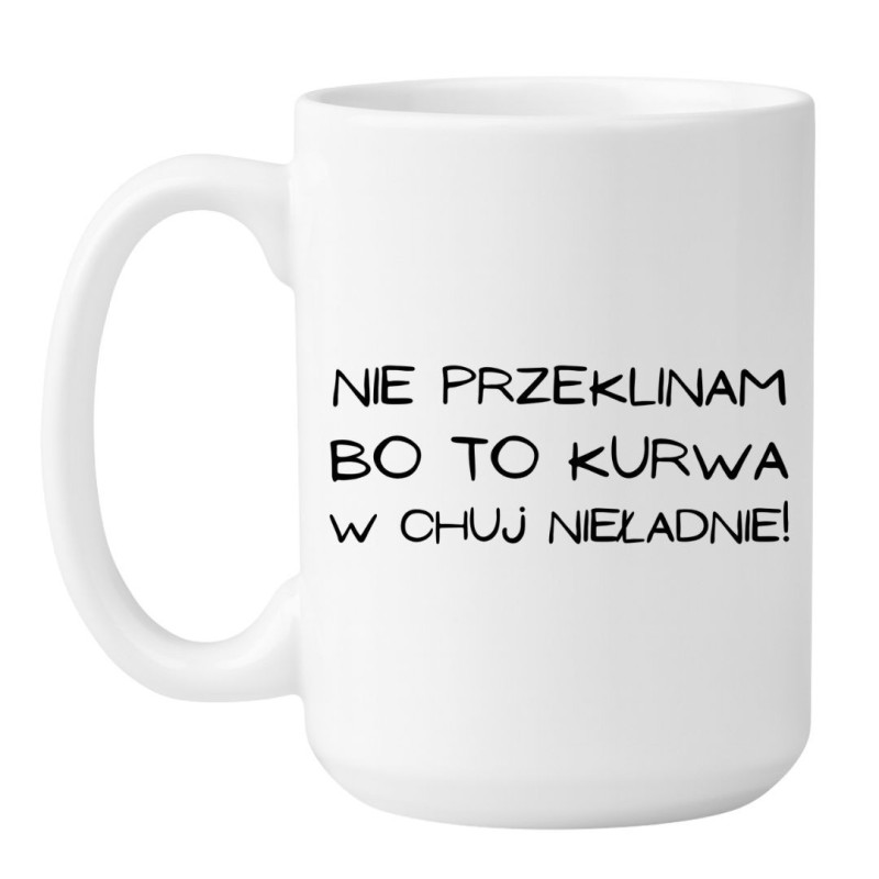 Kubek wulgarny napis – hit sprzedaży na prezent dla znajomego