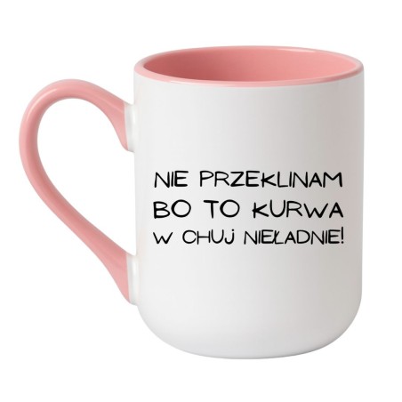 Kubek dla dorosłych ostry tekst – prezent z charakterem