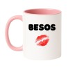 kubek dla pary besos romantyczny