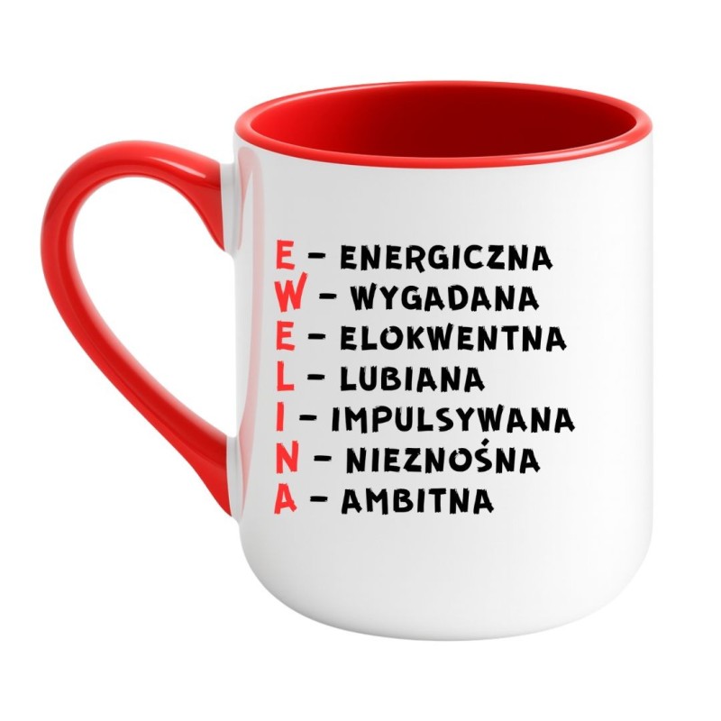kubek dla koleżanki ewelina prezent