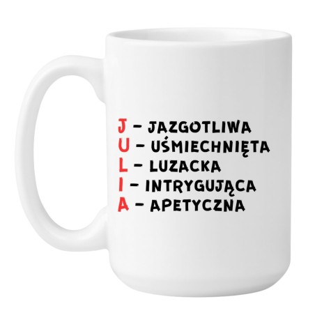 kubek ceramiczny julia humor