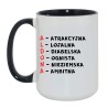 personalizowany kubek aldona dla kobiety, która lubi wyjątkowe i zabawne dodatki