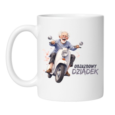 Kubek Odjazdowy Dziadek ceramiczny