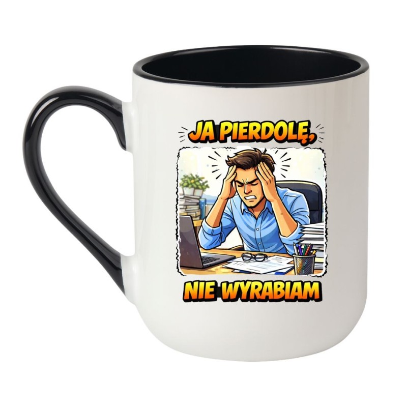 kubek ceramiczny z trwałym nadrukiem