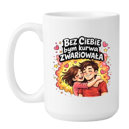 kubek z humorem prezent dla chłopaka