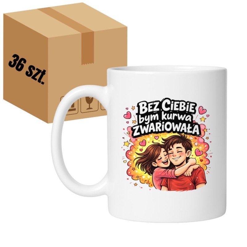 karton zbiorczy kubki ceramiczne pakowanie hurtowe