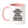chamski kubek z czarnym humorem