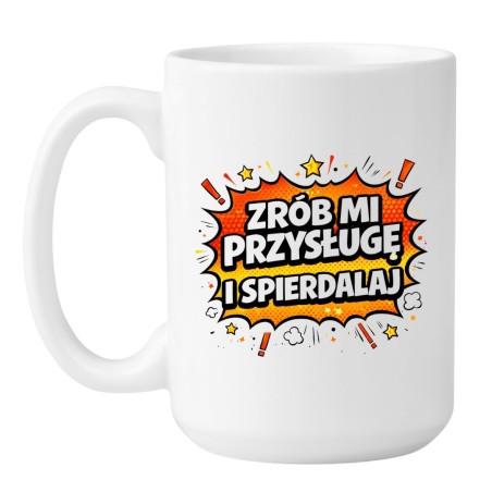 kubek z humorem do pracy