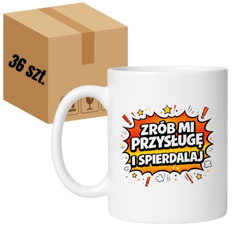 karton zbiorczy kubki ceramiczne pakowanie hurtowe