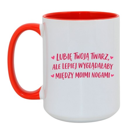 kubek z napisem 18 plus dla dorosłych