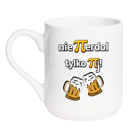 Kubek do kawy dla studenta z zabawnym napisem