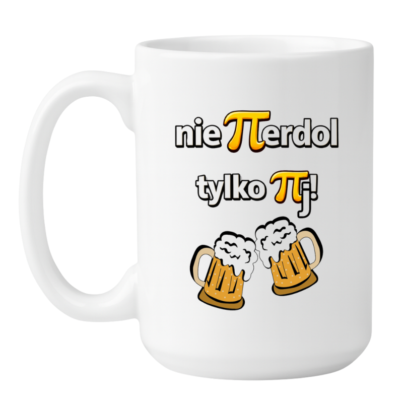 Kubek do pracy z humorem matematycznym i alkoholowym