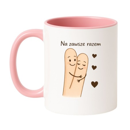 romantyczny kubek dla zakochanych