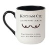 Śmieszny Kubek Bez Cenzury z napisem KOCHAM CIĘ CAŁYMI MOIMI CYCKAMI