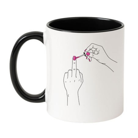 KUBEK „ŚRODKOWY PALEC FUCK YOU + MANICURE”