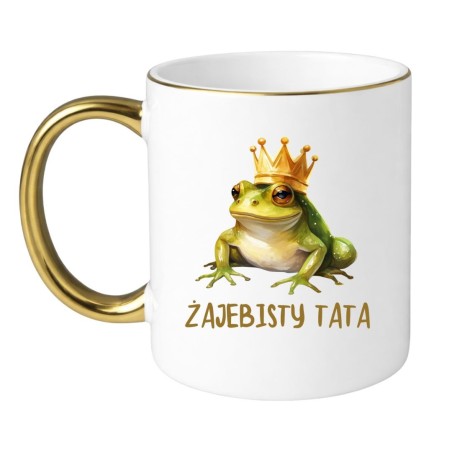 KUBEK "ŻAJEBISTY TATA" BIAŁY