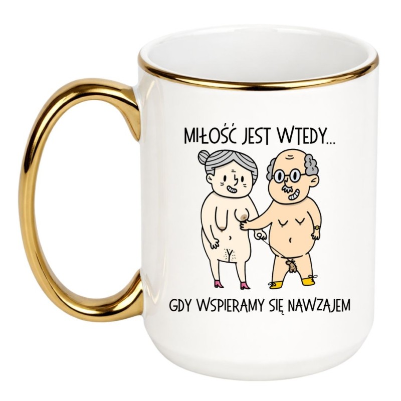 KUBEK "MIŁOŚĆ JEST WTEDY GDY WSPIERAMY SIĘ NAWZAJEM"
