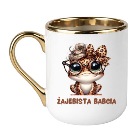 KUBEK "ŻAJEBISTA BABCIA" ELEGANCKI