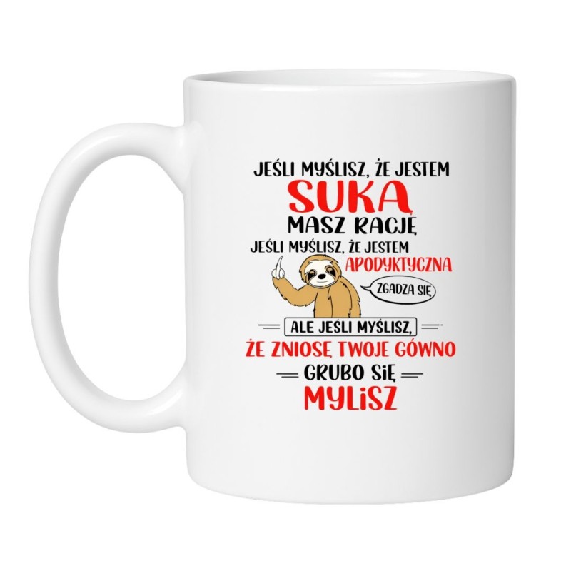 kubek prezent dla przyjaciółki z dystansem