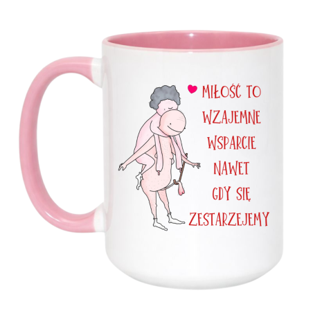 Nienawidzę ludzi o poranku – śmieszny kubek z pandą