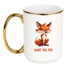 KUBEK „WHAT THE FOX” DUŻY ZŁOTY