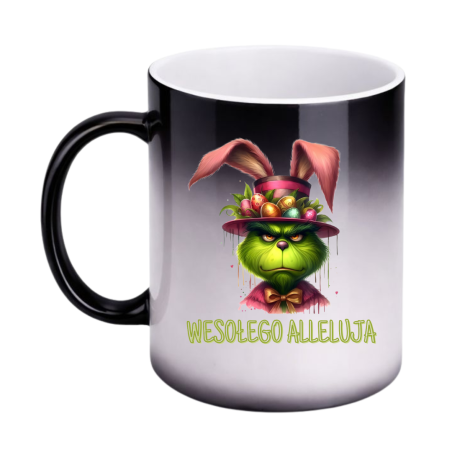ŚMIESZNY KUBEK WIELKANOCNY - GRINCH - PREZENT