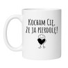 kubek kocham cię że ja pierdolę