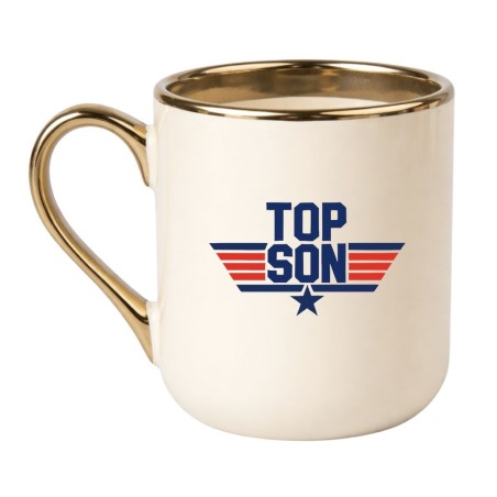 KUBEK „TOP SON” KREMOWY ELEGANCKI