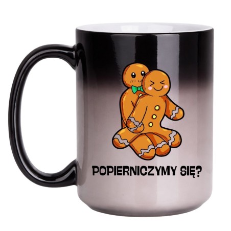 Kubek Popierniczymy się? – śmieszny kubek świąteczny