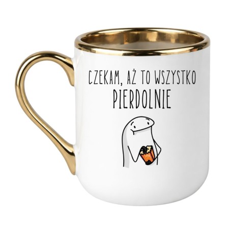 KUBEK "CZEKAM, AŻ TO WSZYSTKO PIERDOLNIE"