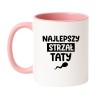 NAJLEPSZY STRZAŁ TATY – ŚMIESZNY KUBEK DLA CÓRKI