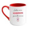 Kubek miłosny JESTEŚ MOIM ULUBIONYM POWIADOMIENIEM