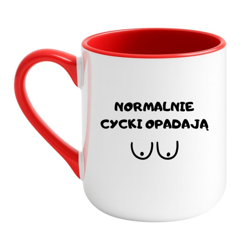 KUBEK "NORMALNIE CYCKI OPADAJĄ"
