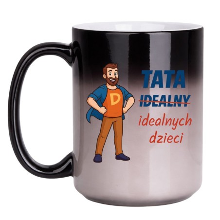KUBEK "TATA IDEALNYCH DZIECI" MAGICZNY DUŻY