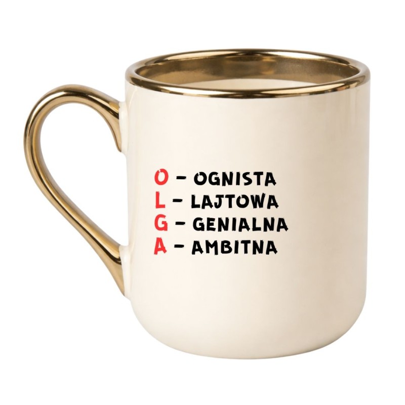 KUBEK Z IMIENIEM "OLGA"