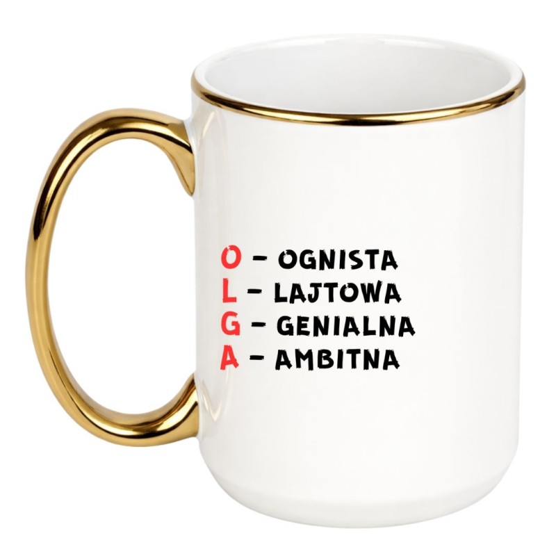 KUBEK Z IMIENIEM "OLGA"