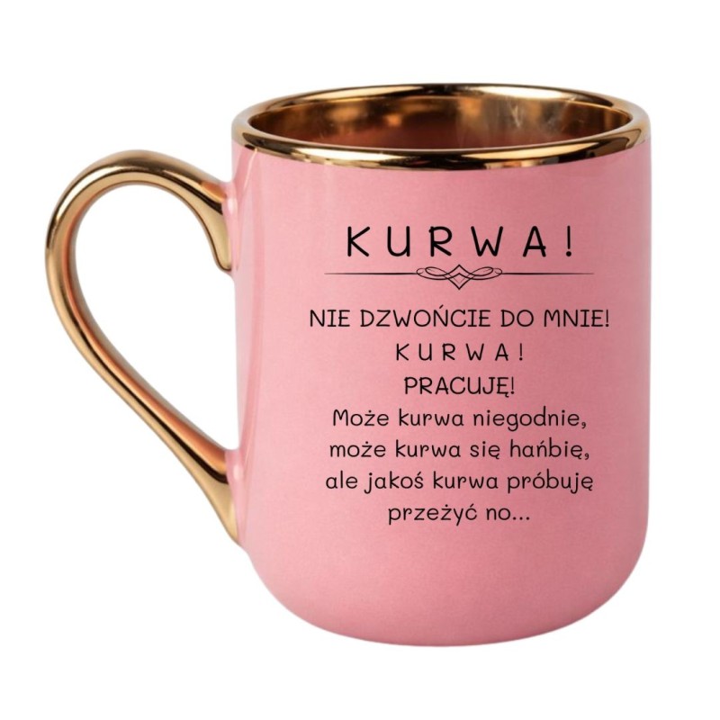 KUBEK "KURWA! NIE DZWOŃCIE DO MNIE! PRACUJĘ!"