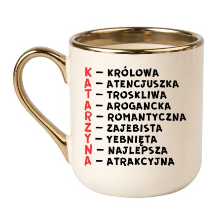 KUBEK Z IMIENIEM "KATARZYNA"