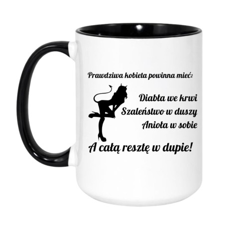 Duży kubek dla prawdziwej kobiety